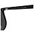 Gafas de sol Prada negras de plástico Negro - vista 4