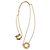 Collana Dinh Van Seventies con pendente in oro giallo D'oro - vista 4