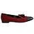 Longchamp Bailarinas de ante burdeos