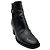 Botines Chelsea Chanel de piel negra CC Negro