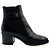 Botines Chelsea Chanel de piel negra CC Negro - vista 2
