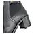 Botines Chelsea Chanel de piel negra CC Negro - vista 7