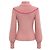 Autre Marque LoveShackFancy Little Bow Pink Rhett Turtleneck Sweater Rollkragenpullover - Ansicht 3