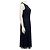 Autre Marque Vestido midi de encaje sin mangas azul marino Talbot Runhof - vista 2