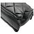 Bolsa de ombro acolchoada em couro preto Salvatore Ferragamo com laço - vista 5