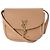 Autre Marque Borsa a tracolla Saint Laurent Paris Kaia in pelle Beige Marrone