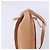 Autre Marque Borsa a tracolla Saint Laurent Paris Kaia in pelle Beige Marrone - vista 8