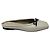 Mules ballerine in pelle Taupe con dettaglio fiocco e Monili Brunello Cucinelli - vista 2