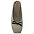 Mules ballerine in pelle Taupe con dettaglio fiocco e Monili Brunello Cucinelli - vista 4