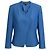 Autre Marque St. John Cerulean Blue Strickjacke mit Struktur Blau