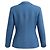 Autre Marque St. John Cerulean Blue Strickjacke mit Struktur Blau - Ansicht 3