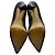 Sapatos d'Orsay Lanvin em cetim preto / brocado jacquard - vista 6