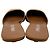 Mules Prada in raso marrone con punta quadrata e tacco logo - vista 5