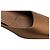 Mules Prada in raso marrone con punta quadrata e tacco logo - vista 6