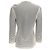 Autre Marque Armani Collezioni Gestrickter Cardigan Gestreift Weiß / Schwarz Mehrfarben - Ansicht 3