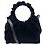 The Row Borsa Circle in velluto nero