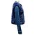 L'Agence Blue Denim Carolina Jacke mit blauem Shearling-Weste-Overlay - Ansicht 2
