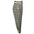 Peserico Grey Tailored Plaid Wool Pants - view 2