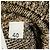 Autre Marque Pull en maille de lin et coton à sequins micro Taupe / Silver à manches trois quarts Amina Rubinacci Marron - vue 5
