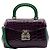 Autre Marque Borsa a tracolla Kwanpen Purple / Green Croc Porpora