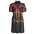 Autre Marque Alice + Olivia Mini abito patchwork rosso / blu multi Multicolore