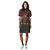 Autre Marque Alice + Olivia Mini abito patchwork rosso / blu multi Multicolore - vista 6