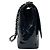 Timeless Borsa Maxi Flap Chanel in pelle verniciata blu navy - vista 2