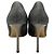 Décolleté Shimmer Silver Pewter Jimmy Choo Argento - vista 5