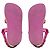 Sandali Chanel 2019 in pelle di agnello metallizzata rosa - vista 6