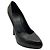 Décolleté platform in pelle nera Givenchy con decorazioni in metallo dorato Nero