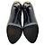 Décolleté platform in pelle nera Givenchy con decorazioni in metallo dorato Nero - vista 7