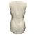 Top de seda sin mangas con lazada frontal Marni Ivory Beige - vista 3