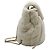 Roger Vivier Ivory Beaver Backpack with Crystal Embellishment Beige - view 2
