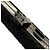Clutch Celeste Jimmy Choo in tessuto devoré leopardato nero con chiusura a cubo - vista 4