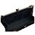 Clutch Celeste Jimmy Choo in tessuto devoré leopardato nero con chiusura a cubo - vista 6