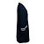 Abrigo de cachemira largo Kiton azul marino / blanco con ribete a rayas de grosgrain - vista 2