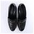 Mocassini Hermès Dauphin 70 in pelle 38 da donna in Black Constance 231041Z Nero - vista 3