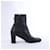 Kelly Botas Hermès Saint Germain de piel 37.5 Negro  - vista 3