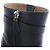 Kelly Hermès Saint Germain Leder- Stiefeletten in Schwarz, Größe 36 - Ansicht 6