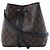 Borsa a tracolla Louis Vuitton Monogram Neonoe in Brown Marrone
