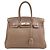 Hermès Borsa Hermes Birkin 30 in pelle Togo marrone