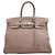 Hermès Borsa Hermes Birkin 35 in pelle Togo grigiastra Grigio
