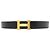 Hermès Hermes Reversible H-Belt Brown Black