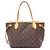 Borsa Tote Louis Vuitton Neverfull PM Monogram Marrone Monogramma