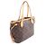 Borsa Tote Louis Vuitton Neverfull PM Monogram Marrone Monogramma - vista 2