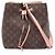 Néonoé Borsa a tracolla Louis Vuitton NeoNoe Monogram Rose Poudre Marrone Rosa Monogramma