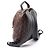 Zaino Louis Vuitton Palm Springs PM Marrone Nero Monogramma - vista 2