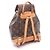 Zaino/Borsa Louis Vuitton Mini Montsouris Marrone Monogramma - vista 2