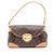 Borsa a tracolla Louis Vuitton Beverly MM Marrone Monogramma
