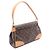 Borsa a tracolla Louis Vuitton Beverly MM Marrone Monogramma - vista 2